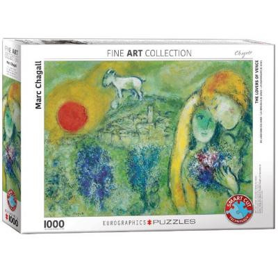 Пазл Eurographics Закохані в Сен-Поль-де-Вансі Марк Шагал (6000-0848) Вінниця - фото 1