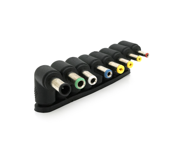 Набір перехідників 8 до 1 під роз'єм 5.5 х 2,1: 3,5х1,35; 4,0 х1, 7; 4,8 х1, 7; 5,5 х1, 7; 5,5 х2, 1 Полтава - изображение 1