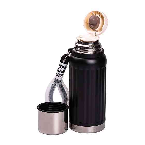 Yiwu Термос Enjoy з нержавіючої сталі 600 мл чорний HP-14-9B Коломия