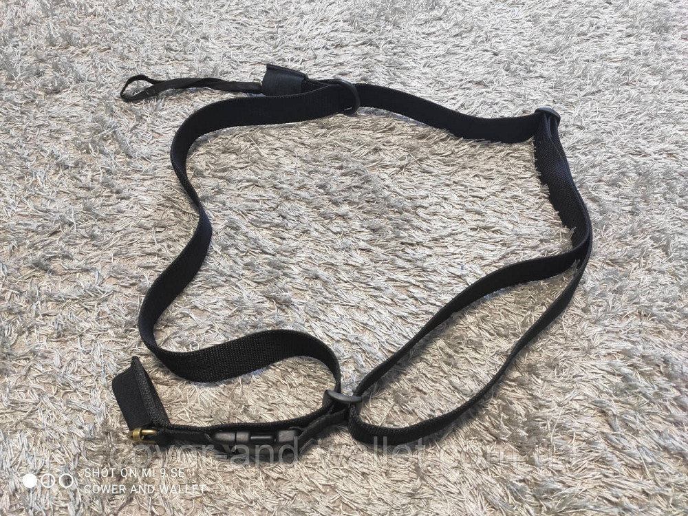 Триточковий ремінь на автомат АК (чорний) DK 3 Київ - фото 2