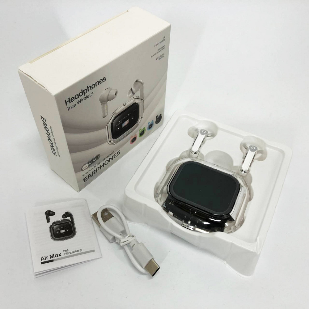 Беспроводные bluetooth наушники airdots TWS, Наушники для спорта с шумоподавлением Сенсорные YV-21 Львов - изображение 10