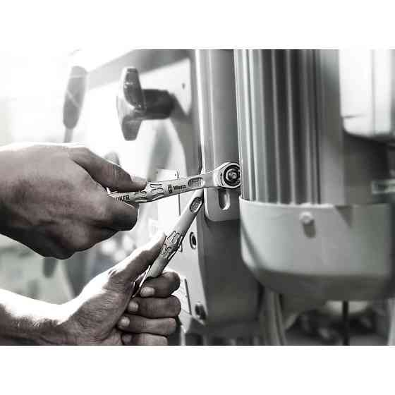 Набір ключів комбінованих Wera з тріскачкою 10-19мм 4шт, в сумці, Joker 6000 05073290001 Одеса