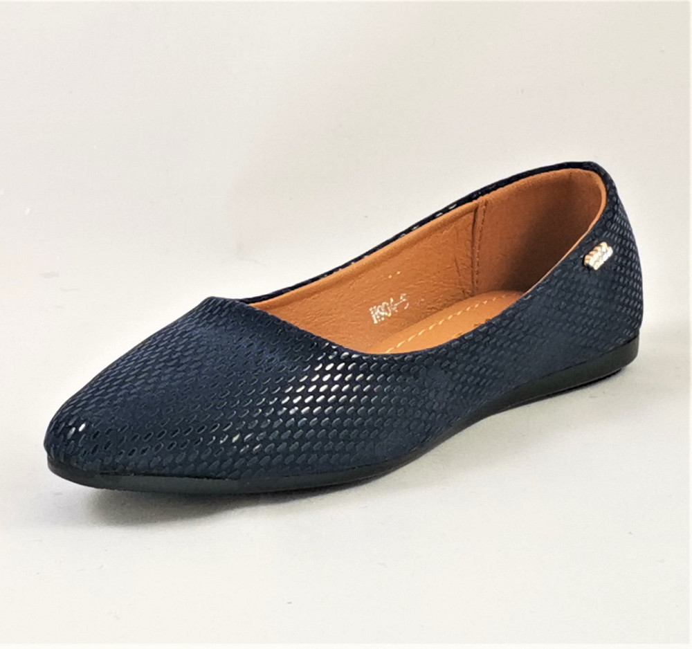 Женские Балетки Синие Мокасины Туфли (размеры: 36,38,39,40) - 04-5 Днепр - изображение 3