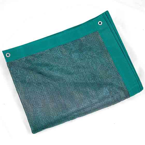 Сітка затіняюча 95% 5 м* 6 м  з люверсами посилена затіняюча сітка для паркану Дніпро