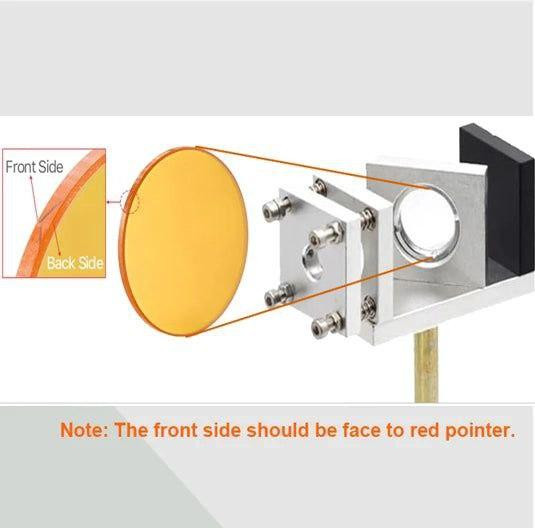 Лінза ZnSe для CO2 лазера 100 Вт в кейсі Київ - фото 4