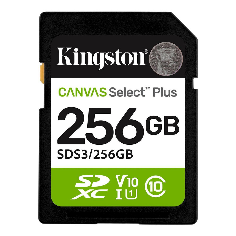 Картка пам'яті SDXC 256 GB UHS-I Class 10 Kingston Canvas Select Plus R150MB/s (SDS3/256GB) ( Canvas Select Plus ) Харків - фото 1