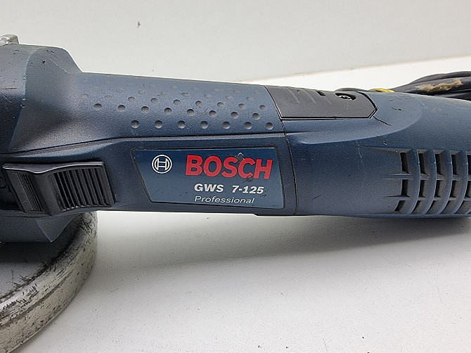 Кутова шліфувальна машина Bosch GWS 7-125 Professional Луцьк - фото 2