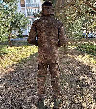 Зимний мужской термостойкий и водонепроницаемый костюм (куртка и штаны) Мультикам 2XL Винница