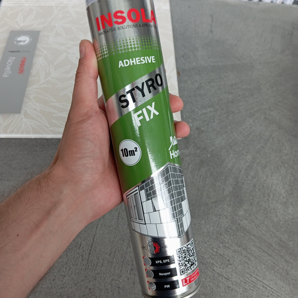 Клей-піна INSOLA Styro Fix Home 750 мл Киев - изображение 3