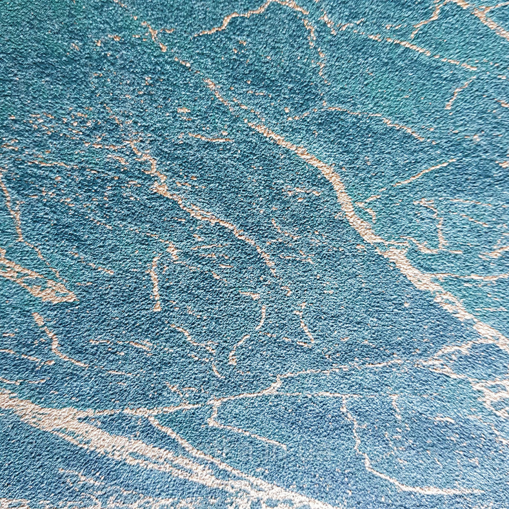 Шпалери вінілові на флізелін Rasch Factory 0.53х10,05 абстракція зріз каменю під мармур зелені золото 428940 Київ - фото 4