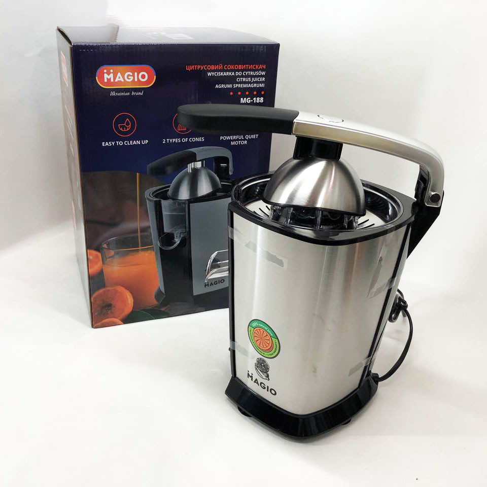 Соковитискач для цитрусових MAGIO MG-188, соковитискач для яблук, соковитискач для ягід GP-62 Івано-Франківськ - фото 5
