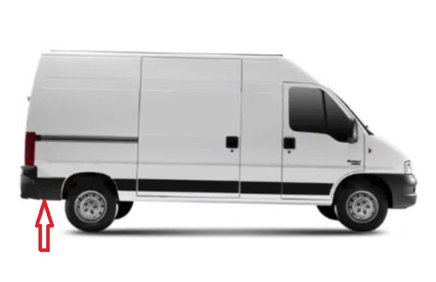 Накладка GP Fiat Ducato 2 Тип 244 бокова задня права за аркою 37x34cm (735338235) Київ - фото 2