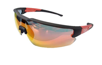 Окуляри захисні ENHANCED MILWAUKEE AS/AF, (червоні дзеркальні) Одесса - изображение 1