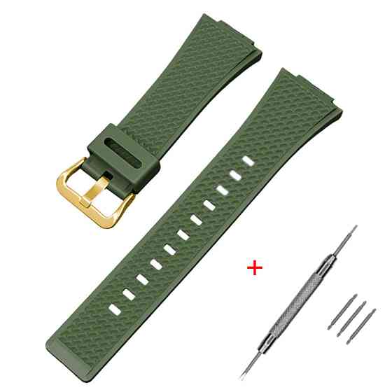Ремінець для Casio G-Shock GA-100/110 Army Green GD SBR Київ