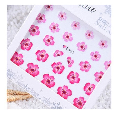 Наклейка на ногти "Цветочки" Київ - фото 1