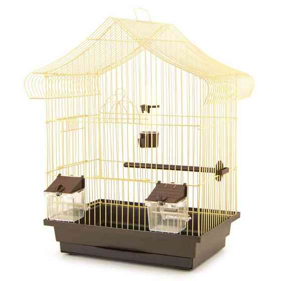 Компактна клітка Міні-1 для малих птахів (33 х 23 х 45 см), Лорі Київ