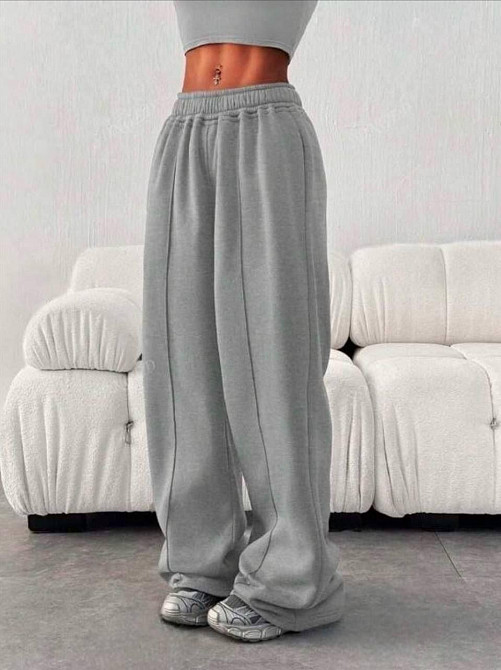 Жіночі повсякденні спортивні штани оверсайз двонитка Одеса - фото 6