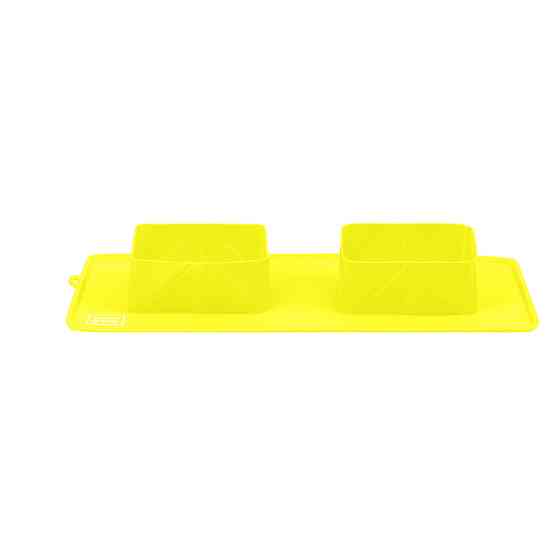 Миска складана WAUDOG Silicone,385х230х50 мм жовтий Київ