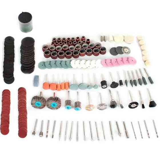 Набір шліфувальних насадок для гравера, дримера, бормашини Dremel Hilda 9423, 248 шт. Винница