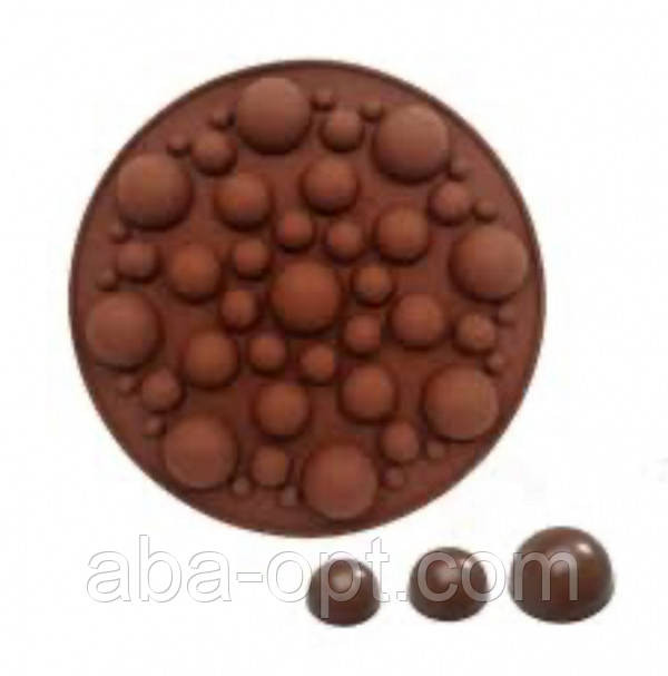 Форма силіконова Ø 24 см Бульбашки (шт.) Одеса - фото 1