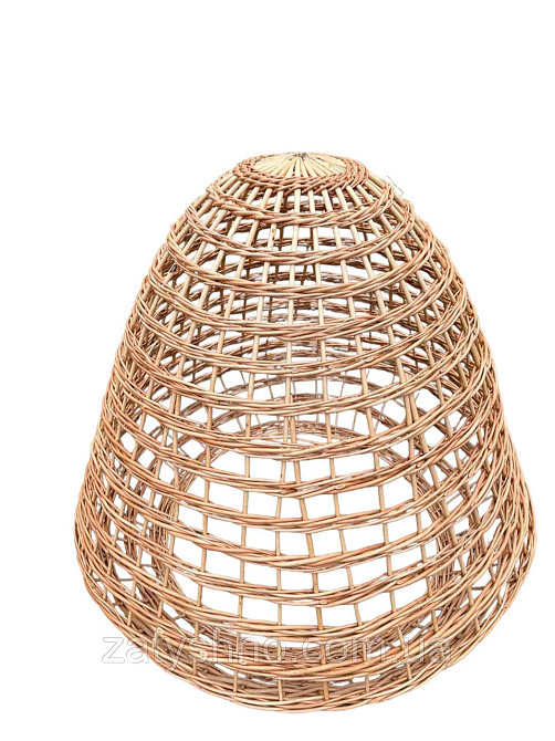 Плетеная люстра из лозы высокая Киев - изображение 3