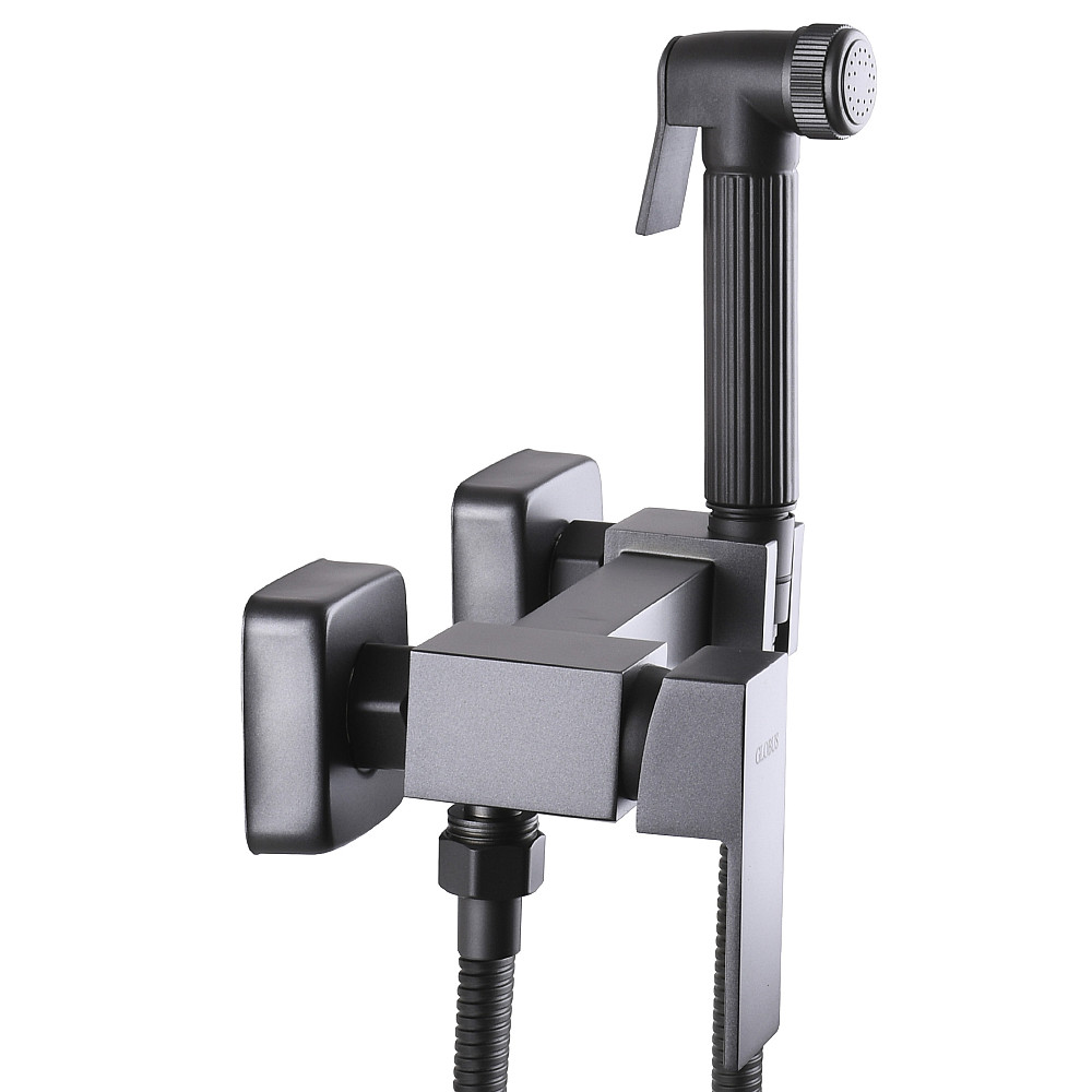 Змішувач гігієнічний Globus Lux Niagara  GLN-5-106MIX-Graphite Тернопіль - фото 3