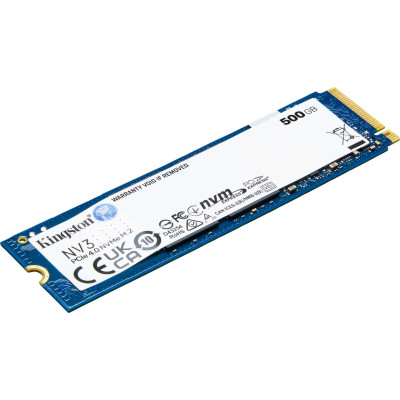 Накопитель SSD M.2 2280 500GB Kingston (SNV3S/500G) Винница - изображение 2