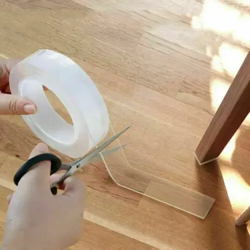 Многоразовая крепежная лента Ivy Grip Tape 1м, прозрачная, ширина 2 см, длина 5 метров, материал гелий Одесса - изображение 5