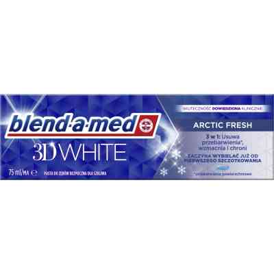 Зубна паста Blend-a-med 3D White Арктична свіжість 75 мл (8006540793039) Вінниця