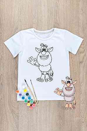 Футболка-розмальовка дитяча "Буба" топ Юрма Київ