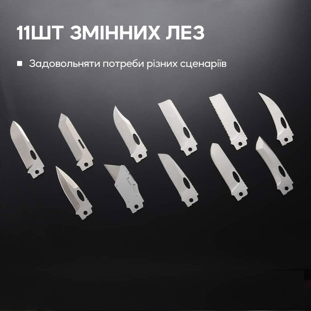 Набір змінних клинків Roxon (BA03; BA08; BA09) 3in1 для S501U, S502U, S802 Киев - изображение 10