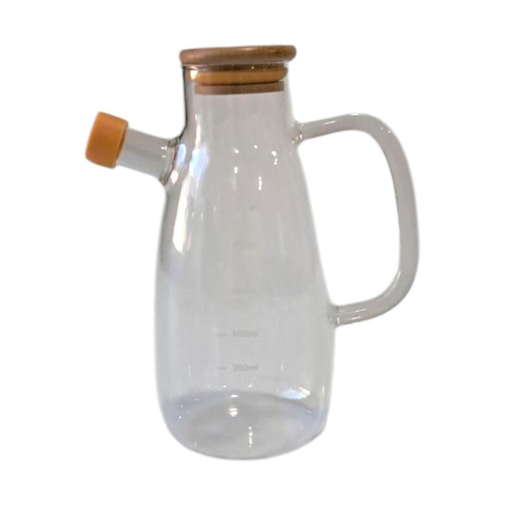 Стеклянная бутылка для масла и уксуса с дозатором 650 мл Киев - изображение 2