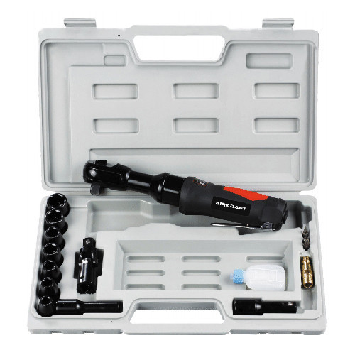 Тріскачка пневматична з набором інструмента 1/2" 17ед. AIRKRAFT AT-5002SG Чернігів - фото 1