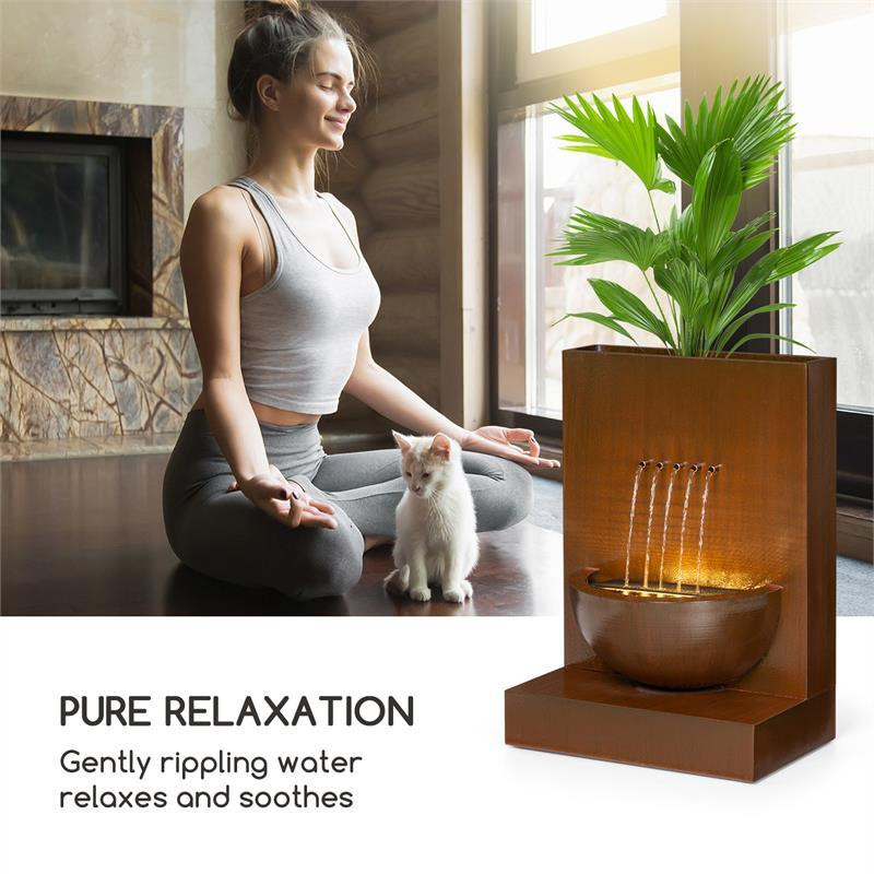 Фонтан сада ветряных цветов Внутренний фонтан с сеялкой 11 Вт для использования в помещении и на открытом Ровно - изображение 2