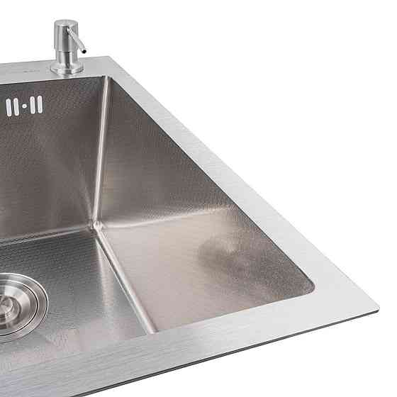 40*50 Мийка нержавійка DECOR Valeso Handmade (3.0/0.8) Коломыя