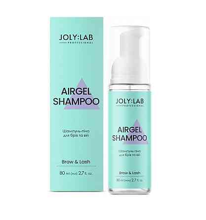 Шампунь-пена для бровей и ресниц Airgel Shampoo Joly:Lab 80 мл Винница