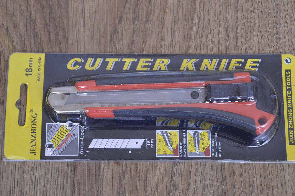 Нож канцелярский (строительный) 103 Полтава - изображение 1