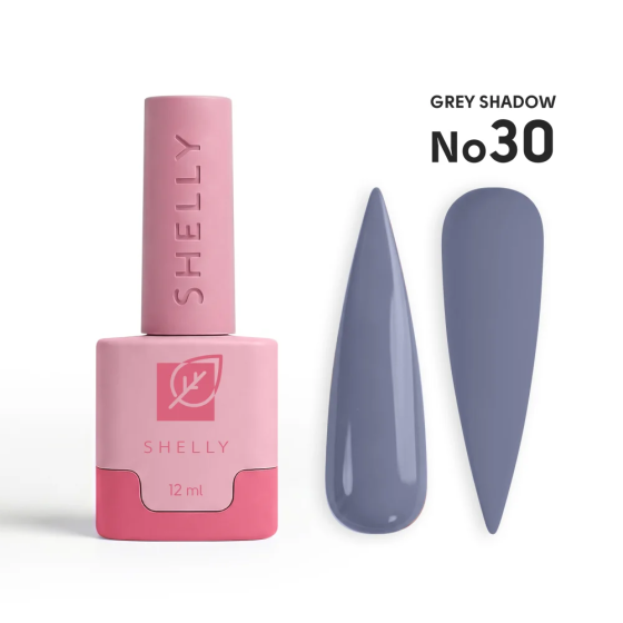 Гель-лак для ногтей 30 Grey Shadow Shelly 12 мл Киев