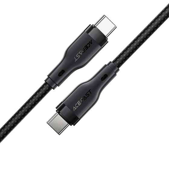 Кабель ACEFAST C8-03 USB-C to USB-C charging data cable Black (6974316282716) Киев