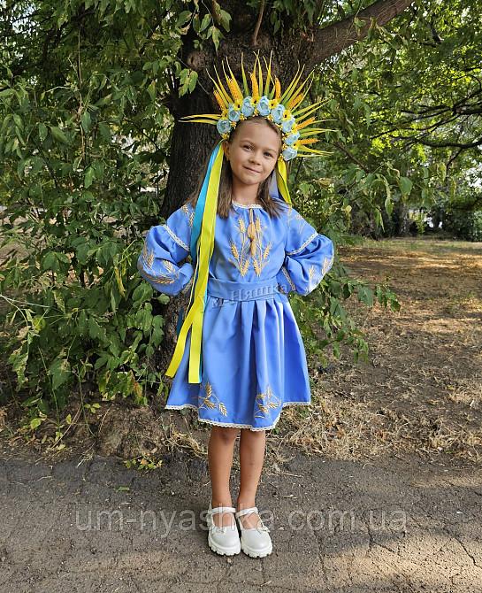 Детское вышитое платье с колосками Кривой Рог - изображение 4