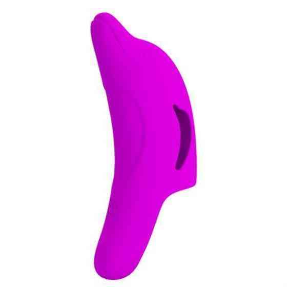 Вибронасадка на палец - Pretty Love Delphini Fingering Vibrator Purple Sex Aura Киев