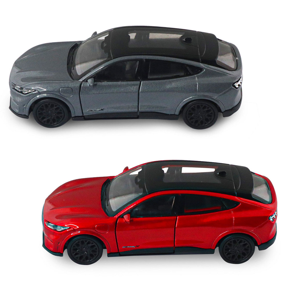 Автомодель - Ford Mustang Mach-E GT 2023 (червоний, сріблясто-сірий) Днепр - изображение 8