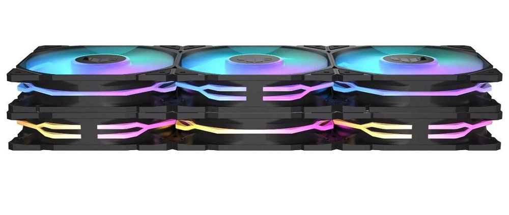 Вентилятор Asus TUF Gaming TR120 ARGB Triple Pack Black (90DA0090-B09020) Харьков - изображение 13