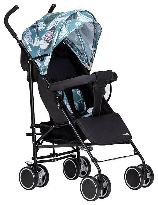 Коляска для дитини прогулянкова FreeON Simple, black - green Київ - фото 1