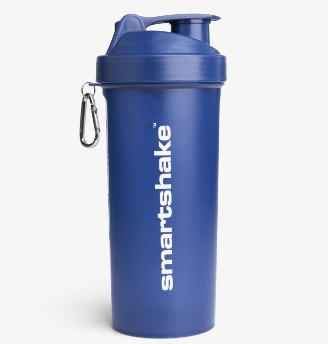 Шейкер спортивний Smartshake Lite 1000ml Glossy-Navy Blue Кам'янське - фото 11