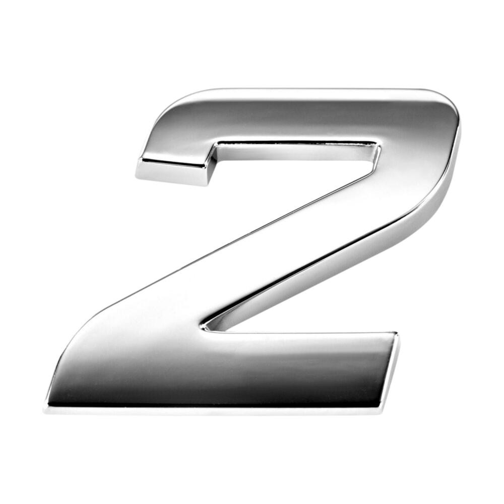 Наклейка 2 см Цифра 2 Київ - фото 1