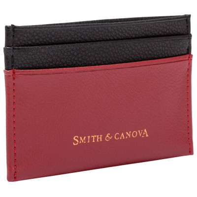 Кардхолдер Smith & Canova 26827 Devere Red-Black (26827 RED-BLK) Винница - изображение 2