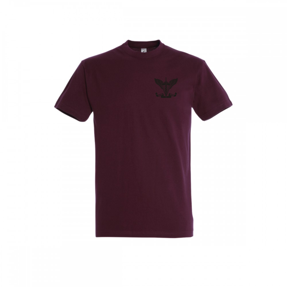 Футболка ДШВ «Всегда первые» (марун, с эмблемой) Черновцы - изображение 2