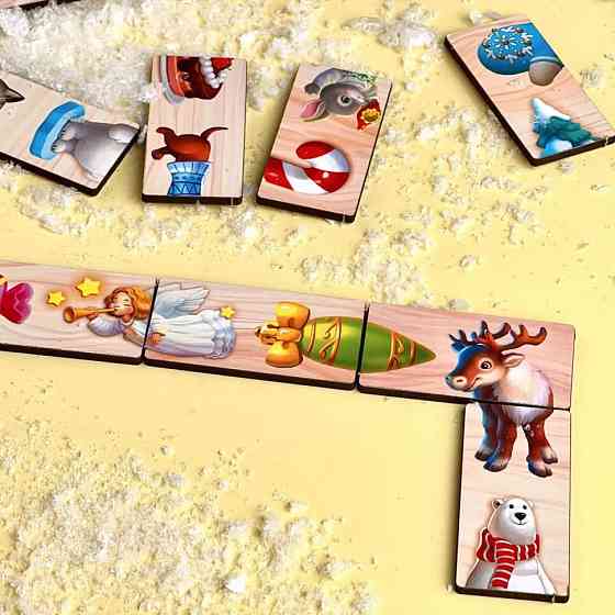 Настільна гра "Доміно-пазл" (ПСД240) PSD240, 28 плашок Вінниця