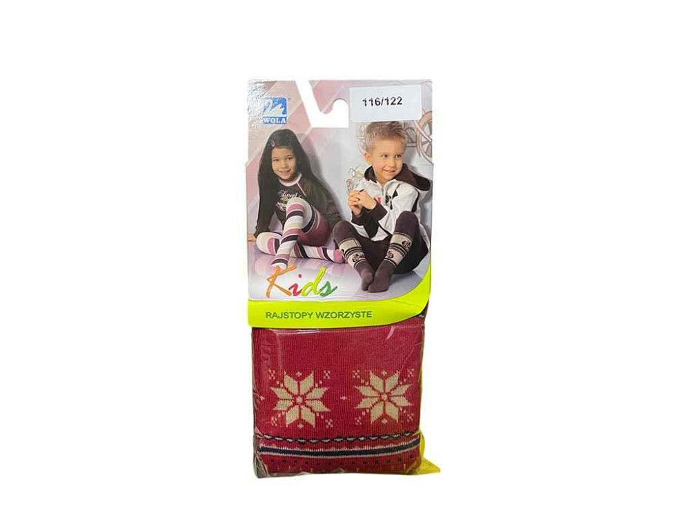 Колготы микс детские GATTA kiddi узор 0004 р.116-122 ТМ WOLA Киев - изображение 1